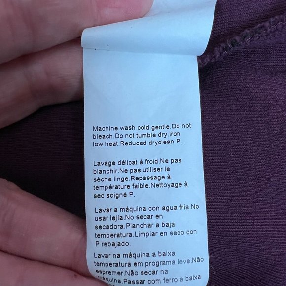 Hugo Boss Sweater Mens Medium Maroon‎ Regular Fit Pullover Mock Neck Long Sleeve - Picture 12 of 13